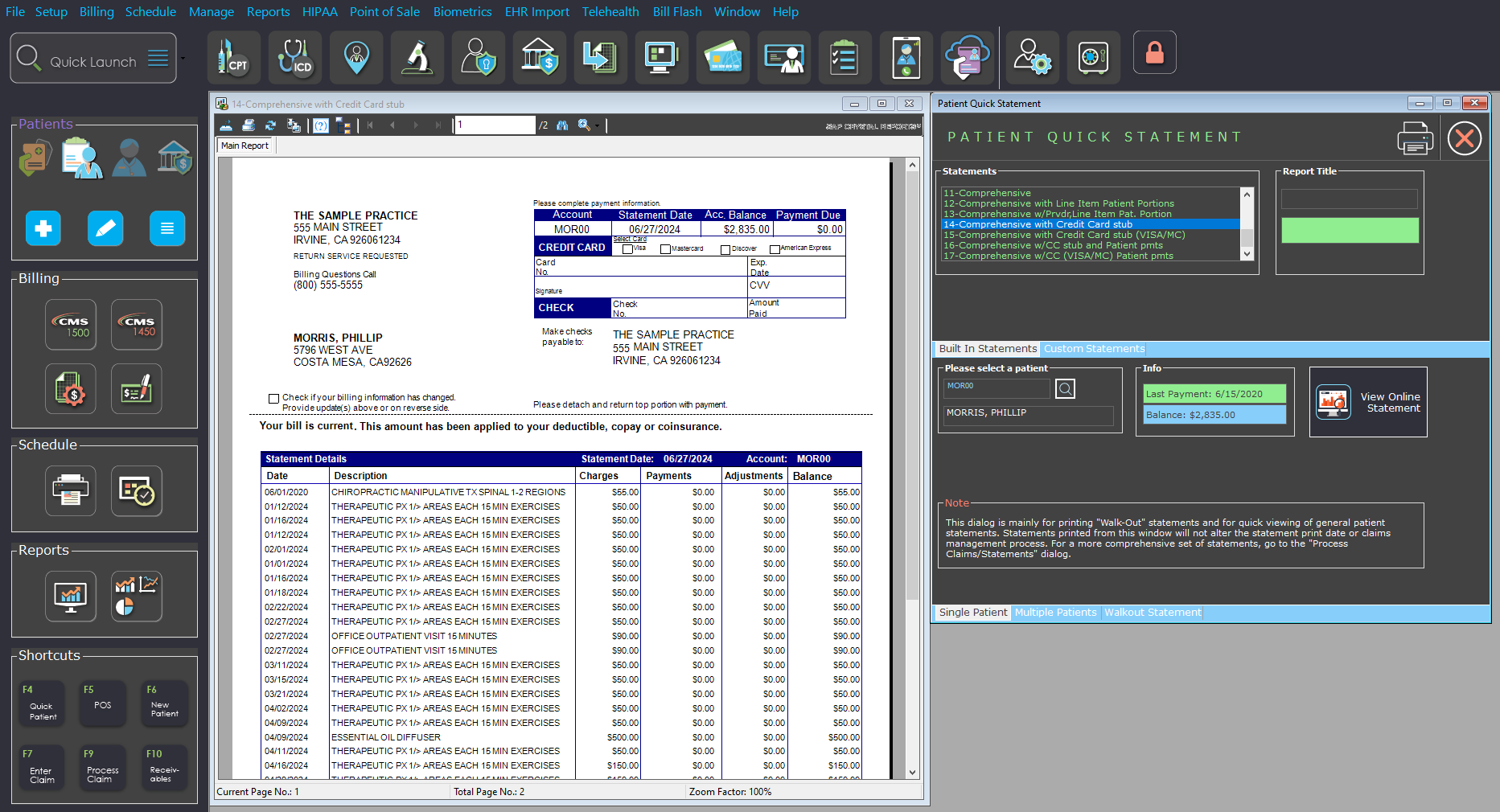 MedOffice-v20-Patient-statements